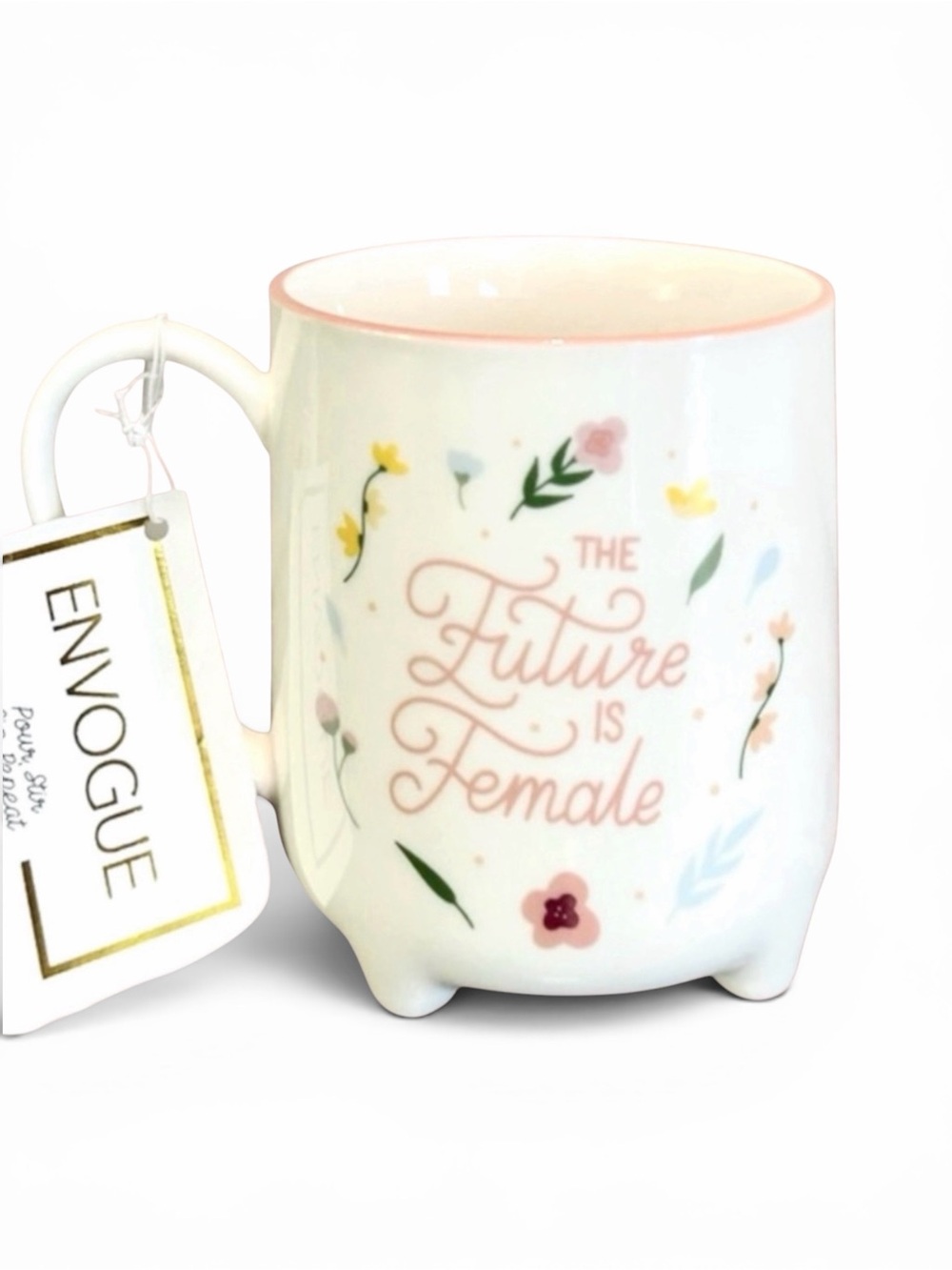 NIB Envogue ‘The Future is Female’ Coffee Mug
